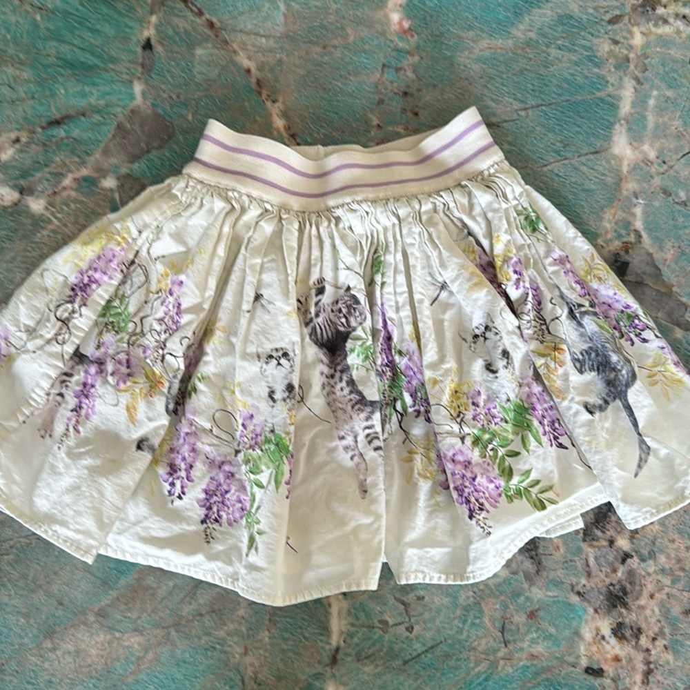 Molo cat wisteria skirt